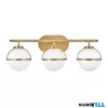 Elstead HK-HOLLIS3-O-HB-BATH Falikar 3xE14 max.40W