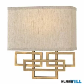 Elstead HK-LANZA2-BR fali lámpa 2xE14 max.40W