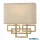 Elstead HK-LANZA2-BR fali lámpa 2xE14 max.40W