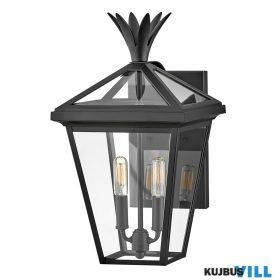 Elstead HK-PALMA-M-BK kültéri fali lámpa 2xE14 max.40W