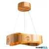 Elstead QN-HORIZON-RING-LED-60-TEAK LED Függeszték 43W 1545lm 3000K