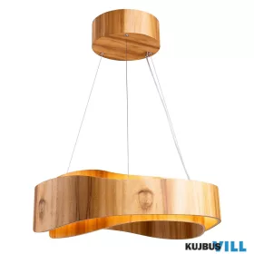   Elstead QN-HORIZON-RING-LED-60-TEAK LED Függeszték 43W 1545lm 3000K