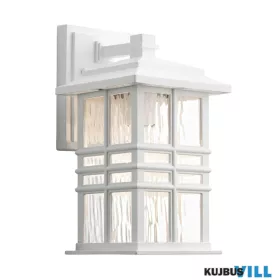   Elstead KL-BEACON-SQUARE-S-WHT Küléri Fali lámpa IP44 1x60W
