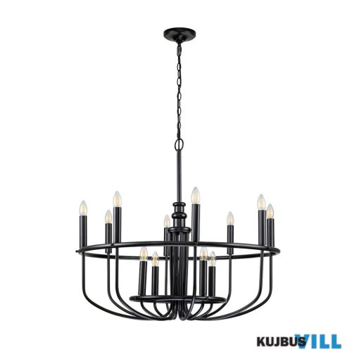 Elstead KL-CAPITOL-HILL12-BLK csillár