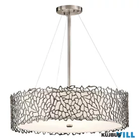 Elstead KL-SILVER-CORAL-P-B függeszték 4xE27 max.60W