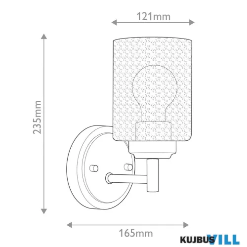 Elstead KL-WINSLOW-1W-NBR Falikar 1xE27 max.60W