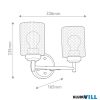 Elstead KL-WINSLOW-2W-NBR Falikar