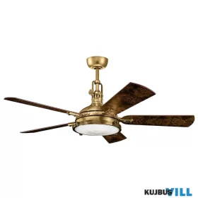   Elstead KLF-HATTERAS-BAY-56-BAB Mennyezeti LED ventilátoros lámpa 16W IP20