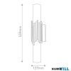 Elstead MARVELE-2WB-AB-OPAL Falikar
