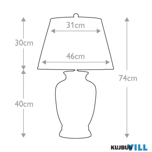 Elstead MORRIS-TL-LARGE asztali lámpa 1xE27 max.60W