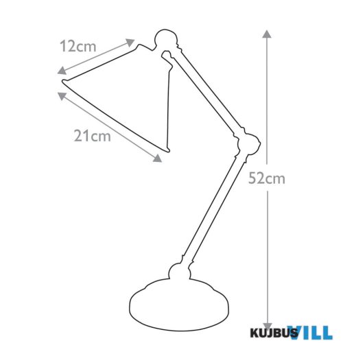 Elstead PV-ELEMENT-GAB asztali lámpa 1xE27 max.60W