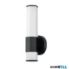 Elstead QN-FACET-LED1-BK-BATH LED Falikar IP44 12W 3000k 1080lm