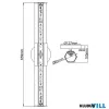 Elstead QN-FACET-LED2-BK-BATH LED Falikar IP44 12W 3000K 2160lm