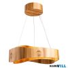 Elstead QN-HORIZON-RING-LED-60-TEAK Függeszték