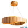 Elstead QN-HORIZON-RING-LED-80-TEAK Függeszték