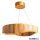Elstead QN-HORIZON-RING-LED-80-TEAK Függeszték