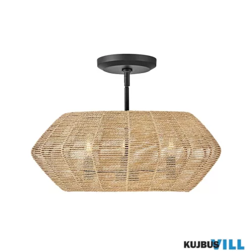 Elstead QN-LUCA-P-S-BK-CAM Függeszték/Mennyezeti lámpa 3xE14 max.40W