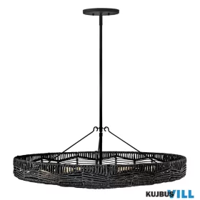   Elstead QN-OPHELIA-6P-BK-BK Függeszték/Mennyezeti lámpa 6xE14 max.40W