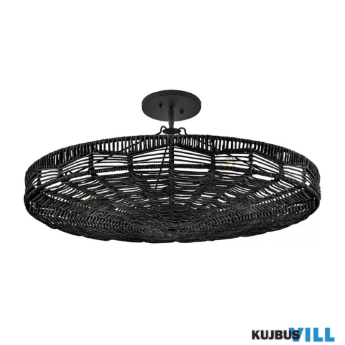 Elstead QN-OPHELIA-6P-BK-BK Függeszték/Mennyezeti lámpa 6xE14 max.40W