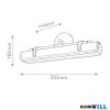 Elstead QN-VALISE-W-VBS-TL Képmegvilágitó