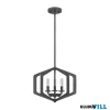 Elstead QZ-VANGUARD-3P-OK mennyezeti lámpa/függeszték 3xE14 max.40W