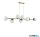 MasterLED 0032 Függeszték 120cm arany 8xE27 Bali