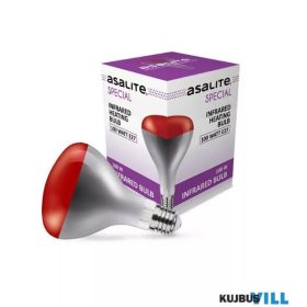 ASALITE INFRA izzó 100W E27 R125 piros - ASAL0040