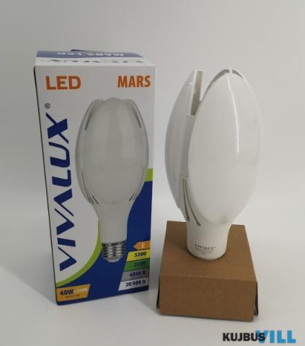 Vivalux LED Izzó 20W E27 230V 4000K - 004002