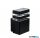 MasterLED 0650 Kerti oldalfali lámpa 1x35W, IP54, fekete, Inez