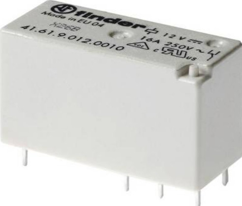 FINDER 41.61.8.230 nyák relé 1váltó é. 230V AC 16A KIFUTÓ