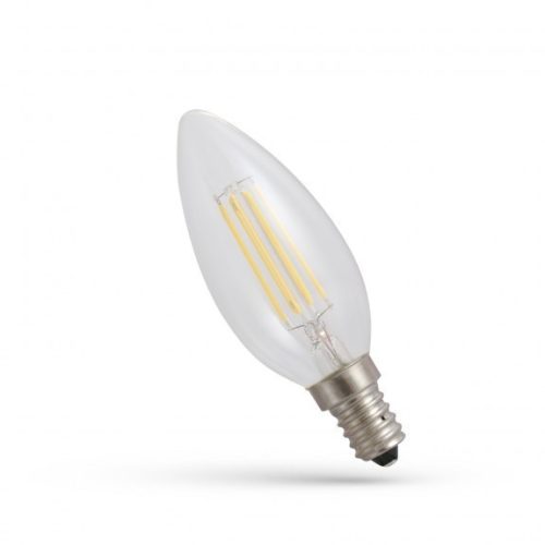 SPECTRUM LED 5,5W izzó gyertya filament COG E14 2700K - WOJ14387
