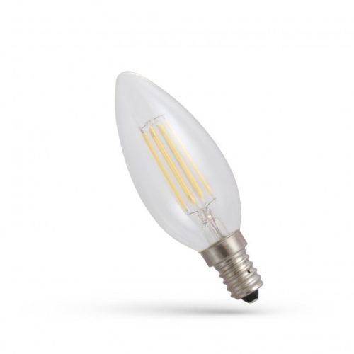 SPECTRUM LED 6W izzó gyertya filament 230V E14 4000K - WOJ14388