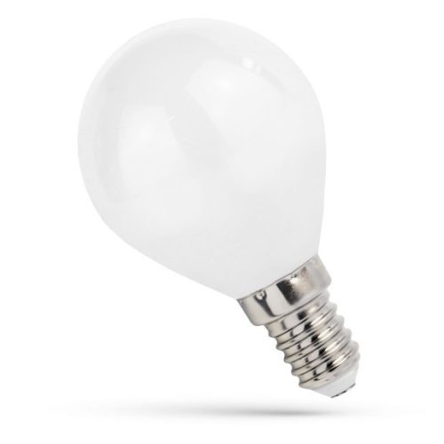 SPECTRUM LED 5,5W izzó kisgömb opál COG E14 4000K - WOJ14395