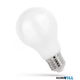   SPECTRUM LED Izzó 8,5W GLS A60 E27 230V COG NW opál - WOJ14598