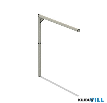 LÁMPAKAR ACÉL C-21 D=60mm KIFUTÓ