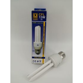 CFL 13W 2U E27 kompakt fénycső KIFUTÓ