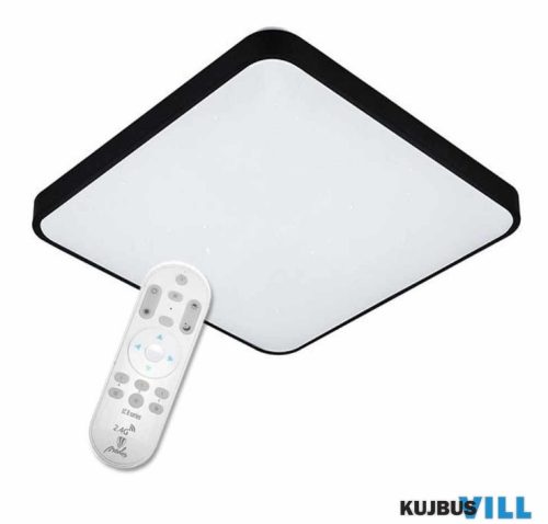 Mennyezeti lámpa LED 50W csillagos táv.ir.-val, dimm., IP20 - LC811A/BK/S