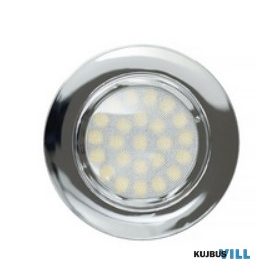   Ultralux LED lámpa 4W, beép., 220-240 VAC, IP44, króm - LML220442CH