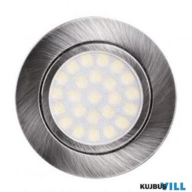   Ultralux LED lámpa 4W, beép., 220-240 VAC, IP44, szatén-nikkel - LML220442SN