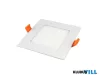 LED panel 6W beépíthető fehér szögletes 12mm 2800K - LPL211