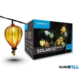   Modee Lighting LED Szolár Napelemes Dekor Lampion (10 izzós) 4,9m ML-DS009