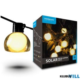   Modee Lighting LED Szolár Napelemes Dekor Lampion (8 izzós) 4,4m ML-DS013