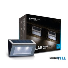   Modee Lighting LED Szolár Napelemes Fali Lámpa (2db/cs) ML-WS108