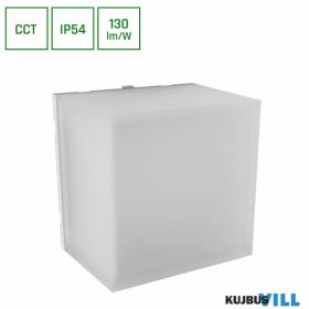   SPECTRUM LED Fali lámpa 5W, CCT IP20, szögl., fehér, IP54, Scatollo - SLI003036CCT_PW