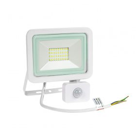   SPECTRUM REFLEKTOR NOCTIS 30W mozg. érz. fehér IP44 - SLI029043NW_CZUJNIK