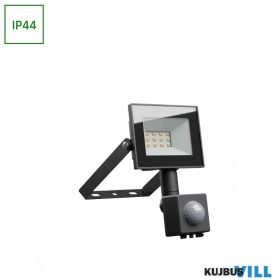   SPECTRUM LED reflektor 10W mozg. érz. 4000K 750lm IP44 230V fekete - SLI029070NW_CZUJNIK