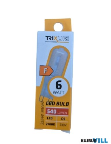 TRX LED Izzó 6W G9 3000K - TR7686