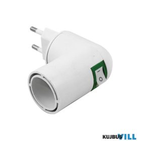   Vivalux dugaljba dugható foglalat E27 230V IP20 fehér, Eke - 004418