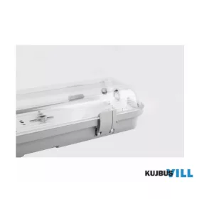   ASALITE Por- és páramentes armatúra 2x120cm T8 IP65 (2x18W fénycső nem tartozék) - ASAL0155