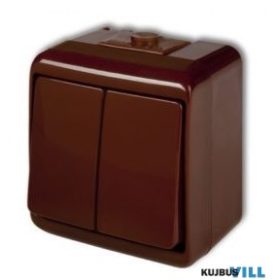 JUNIOR KAPCSOLÓ 105 FK. csillár barna IP54 - 24KR4WHE2